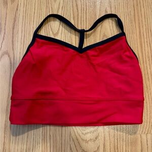 Red Sports Bra Girl’s
